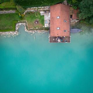 Rare petit chalet sur le lac barque à rames clim - Aiguebelette-le-Lac - 9
