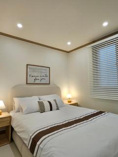 New Open 홍대 망원시장 한강 숙소, 최대6인, 최대9인가능, 호텔침구, 반려견동반, 무료짐보관, 세탁기건조기 - Séoul - 6