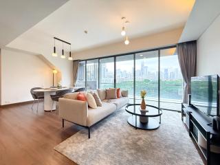 Expansive Luxury 2BR - Ultra Fast Wifi - Phrom Phong - 0