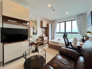 Cozy Park-view 1BR - Ultra Fast Wifi - BTS Bangna - Bangkok - 3