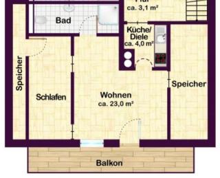 Ferienwohnung Emilia mit Bergblick (Osten) - Ruhpolding - 7