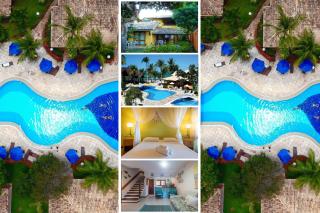 Casa em Arraial D'ajuda - Praia do Mucugê - Bahia - 40mts da praia - Ar condicionado - Churrasqueira - Smart Tv - Wifi - Piscina - Vaga para carro - 0