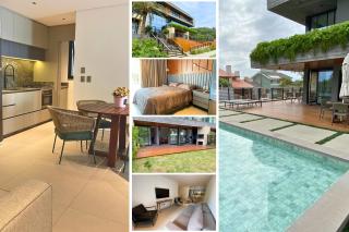 Apto alto padrão Torres-RS - menos de 150mts do mar - Piscina - Ar condicionado sala e quartos - Smart Tv - Wifi - Pátio privativo - Varanda com churrasqueira - Garagem para 02 carros - Aceita Pet - Torres - 0