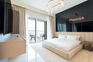 KeyRock - Stylish 2BR Apt with Palm Jumeirah View, Balcony , Pool & Gym Access - 6