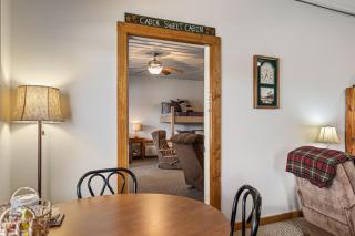 Quiet Riverfront Cabin with Boat Slip Family Friendly Stay in Decatur Nebraska Sleeps 9 - 1