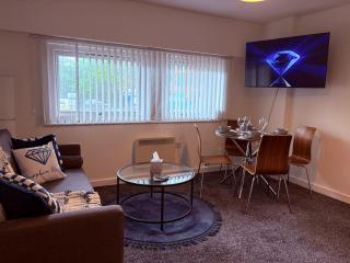 Trendy Trafford Flat With Patio - Manchester - 0