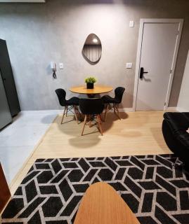 Studio 706 Premium no Centro de Chapecó com Piscina Academia e Vaga Garagem AP Completo - 1