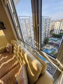 Elegant Suite with Balcony l Free wifi and netflix I Across NAIA T3 Airport - Manila - 5