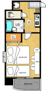 G63 駅徒歩3分 3人可能 名古屋駅から1駅 3-minute walk from the station - 6