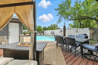 The Oasis 3BR house near stadium and DFW with Pool - 0