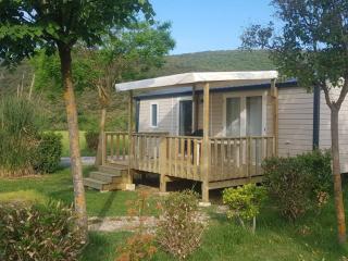 Mobil home 6 pers, terrasse en Ardèche - API-1-52-777 - 1