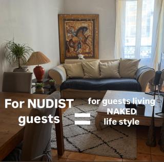Room for NUDISTS near Nice port in a shared apartment - Nizza - 0