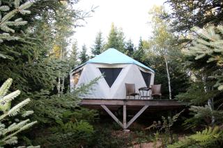 Yurt Nestled in Nature on Community in Nova Scotia, Canada - 6