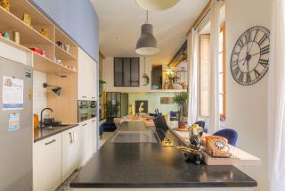 Secret Loft - Au cœur de Lyon avec home cinéma & clim - 8