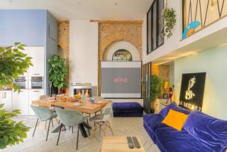 Secret Loft - Au cœur de Lyon avec home cinéma & clim - 0