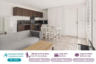 Appart pour 2 à St-Jean-de-Mont avec jardin - 9