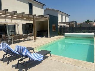 4 bedroom 4 bathroom villa 15 with pool and hot tub - Saint-Augustin - 6