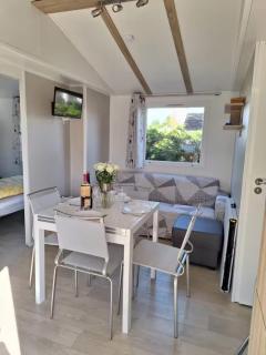 Mobile home with shared pool in Saint-Arnoult - 9