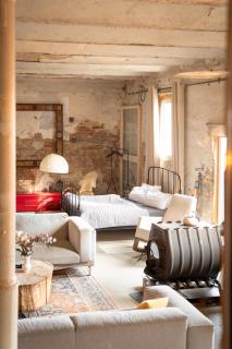 Rustical Loft with fireplace - - 7
