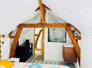 Chambre Cosy avec salle de bain privée - La Celle-sous-Gouzon - 9