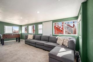 Modern Family Home Rooftop Patio Game Room - 4