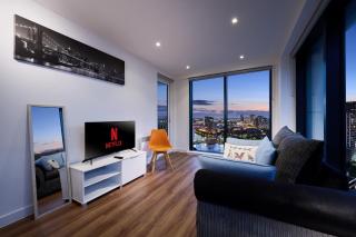 2 bed ensuite with fantastic night view and Old Trafford Stadium - Manchester - 0