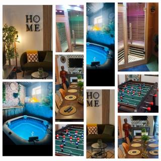 Les Loges Du Théatre 160m2 PRIVÉ 14 personnes MAX tout équipé a 200m de l'AVENUE DE CHAMPAGNE et toutes commodités DEGUSTATION CHAMPAGNE OFFERTE jacuzzi sauna jeux velos EMPLACEMENT EXCEPTIONNEL et CHIC - 2