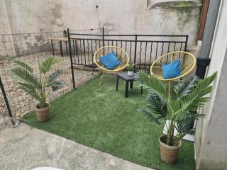 Maison en pierre, calme, cour privée, bord de Saône - Seurre - 4