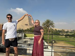 House of Kheops Pyramids View - Kairo - 7