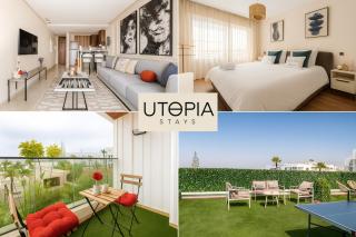 Utopia Stays - Appartement Élégant Avec Vue Mer - Casablanca - 0