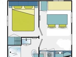 Mobil-home cosy avec terrasse à Avrillé - API-1-52-490 - Avrillé - 7