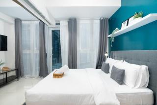 Parksuites Stylish 1Br Balcony near Uptown Mall - Sampong - 0