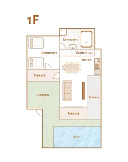 3BR, 5Beds, 10ppl, Seminyak, BeachSide - 1