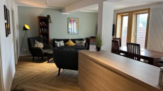 discovAIR Karl10 - 100qm mit 3 Schlafzimmer, Wohnzimmer, Küche Zentral & Modern mit Netflix - Eisenach - 7