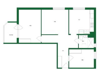 Cozy 2 Bedroom Apartment Near Santa Claus Village with space for 5 - Rovaniemi - 1
