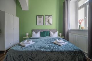 CoView - Design Apartment mit vollausgestatteter Küche, Terrasse, eigenem Zugang, Highspeed Wlan - Dresda - 6