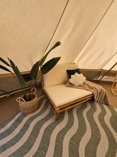 Glamping Zeeland Beach Bell tent - 8