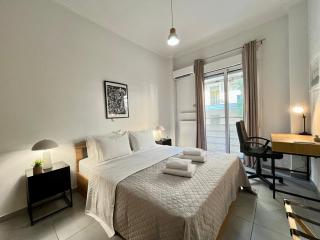 1BR Warm and Earthy apartment in Athens with AC - Athen - 5