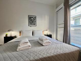 1BR Warm and Earthy apartment in Athens with AC - Athen - 4