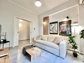1BR Warm and Earthy apartment in Athens with AC - 9