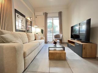 1BR Warm and Earthy apartment in Athens with AC - Athen - 2