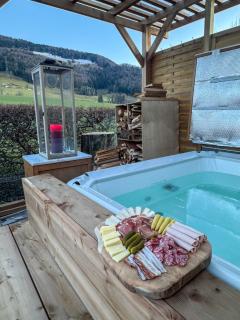 Juralodgespa Détente avec jacuzzi et vue - Courrendlin - 3