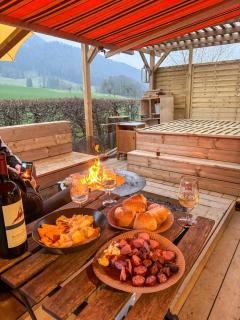 Juralodgespa Détente avec jacuzzi et vue - Courrendlin - 7