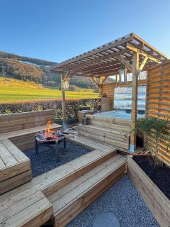 Juralodgespa Détente avec jacuzzi et vue - Courrendlin - 0