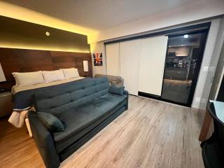 UNU Loft Ibirapuera: piscina, academia, vista cinematográfica. - São Paulo - 5