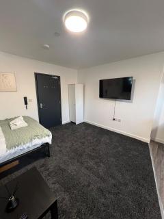 Studio Apartment - 2 Guests - Wolverhampton - 3