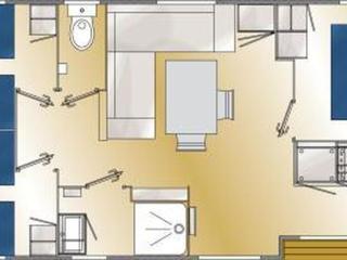 Mobil-home confortable avec terrasse pour 6 personnes - API-1-52-602 - La Mothe-Achard - 5