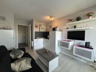 Studio moderne à deux pas de la plage avec climatisation - FR-1-250-322 - 9