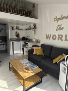 Cosy Studio Mezzanine proche plage - 0