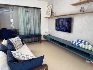 Condominio Frente Mar 3 suites com Ar Cond piscina e Hidro privativa - 2